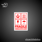Fragile Handle with care Sticker